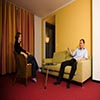 Délire dans une chambre d'hôtel
